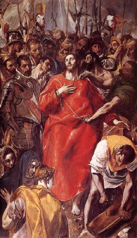 El Greco The Disrobing of Christ